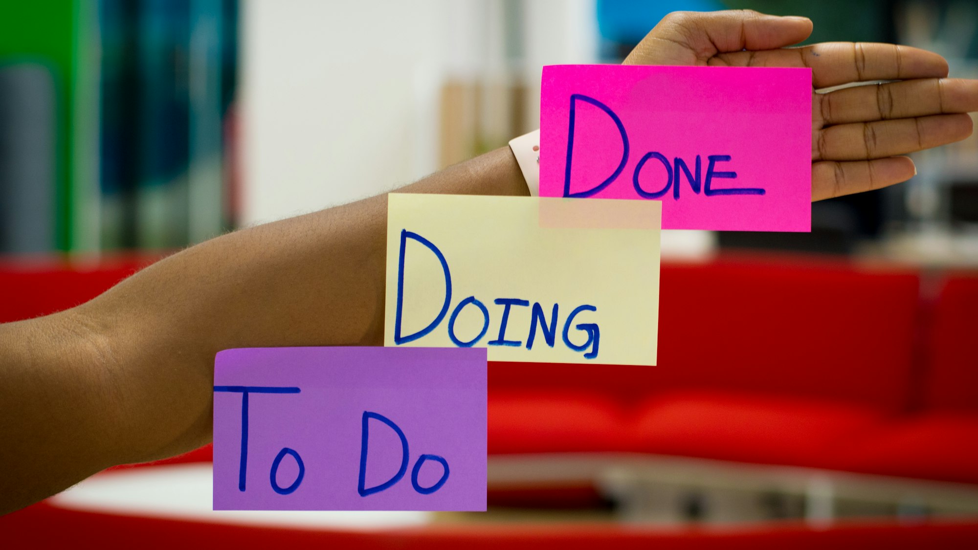 Developer reviewing code on a laptop screen during the website build process